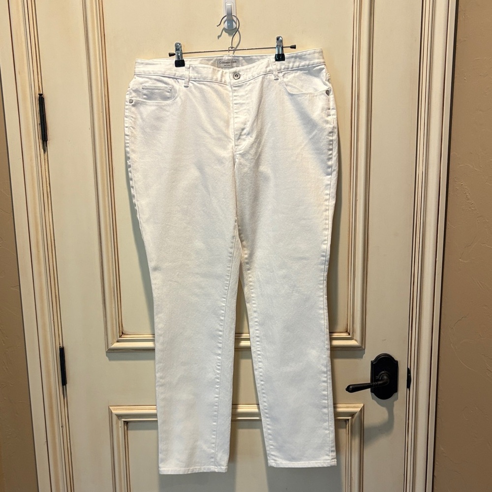 Coldwater Creek White Denim